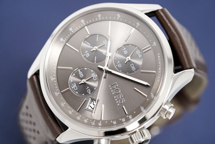 Hugo Boss Men's Watch Chronograph Grand Prix Grey - HB1513476 - Image 7